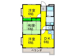 ドムス御崎の物件間取画像